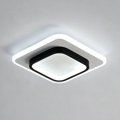 Acrylic Semi Flush Mount