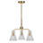 Chew Magna 3 - Light Steel Dimmable Tiered Chandelier-359574254