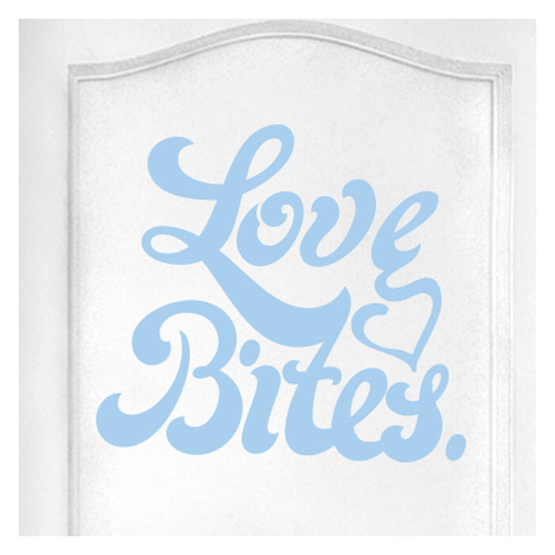 Wall Decal, Light Blue