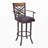 30" Arm Barstool with Pu upholstery