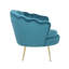 Carney Velvet Loveseat Accent Sofa-693310561
