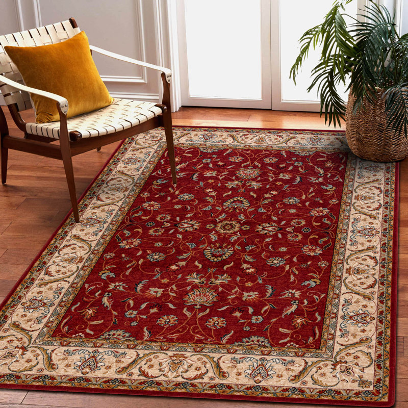 Derverdine Oriental Wool Area Rug, Rectangle 300 x 400cm