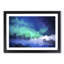 Aurora Borealis in Iceland in Abstract - Picture Frame Graphic Art Print-55686819-55686814