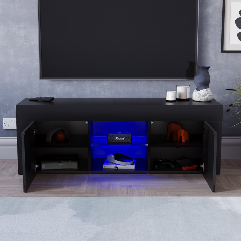 Muskoka Unfinished TV Stand for TVs up to 58", Black