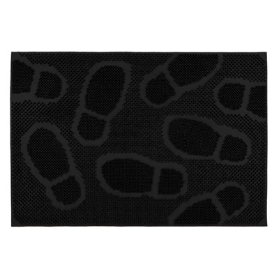 Non-Slip Geometric Outdoor Doormat