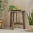 Outdoor Half-Round Folding Wood Bistro Table-2077582246