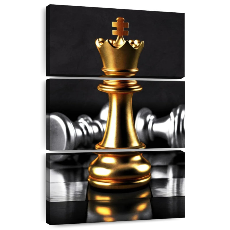 Senne Victorious Chess King, H 50 po x l 32 po