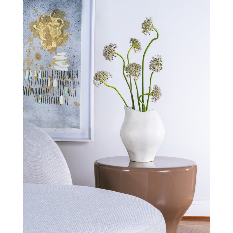 Mosco white Handmade Ceramice Vase