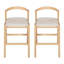 Tabouret en bois d'hévéa-118472593