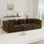 Canapé modulaire moderne avec tissu velours côtelé de qualité supérieure et conception sans assemblage-472003224-472003302
