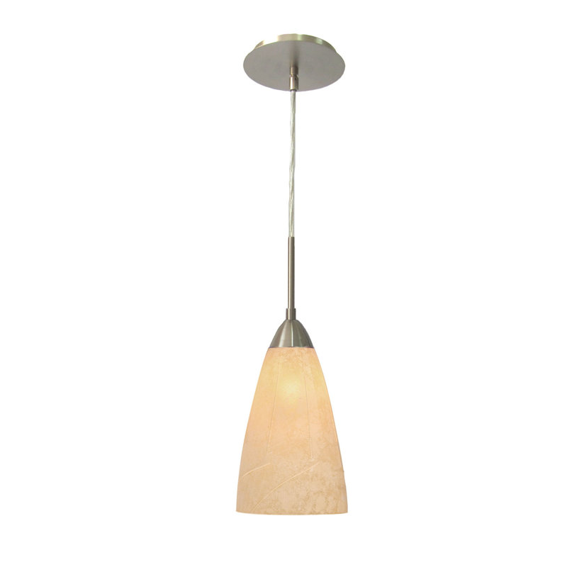 Kellaman 1 - Light Single Pendant, Matte, Satin Nickel