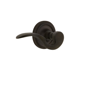 Rope Rosette Privacy (Bed & Bath) with Manor Lever