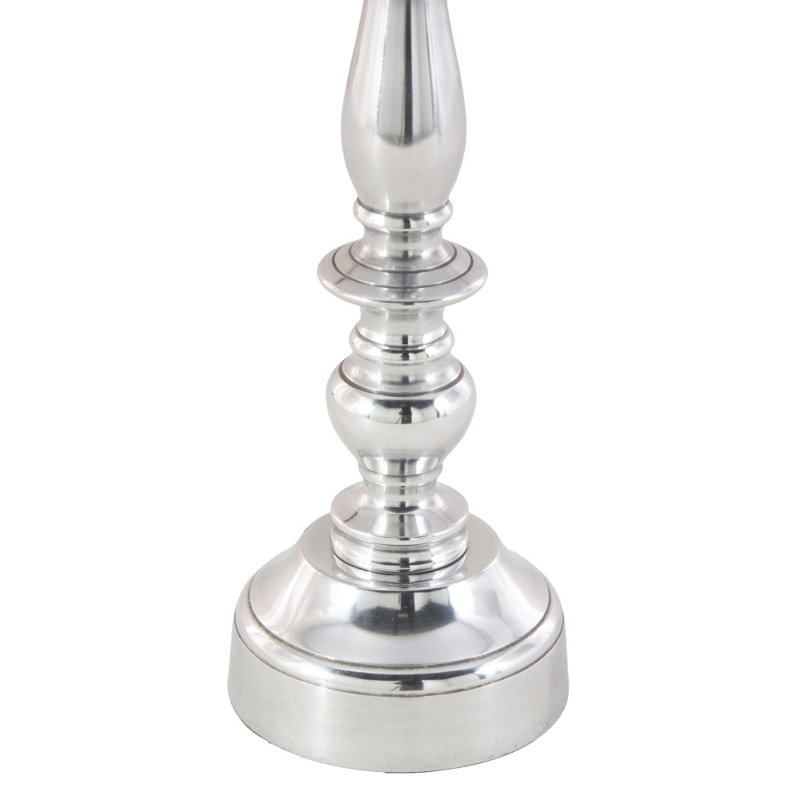 Ensemble de chandelles de table en métal 3 pièces