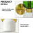 1 - Light Glass Armed Sconce