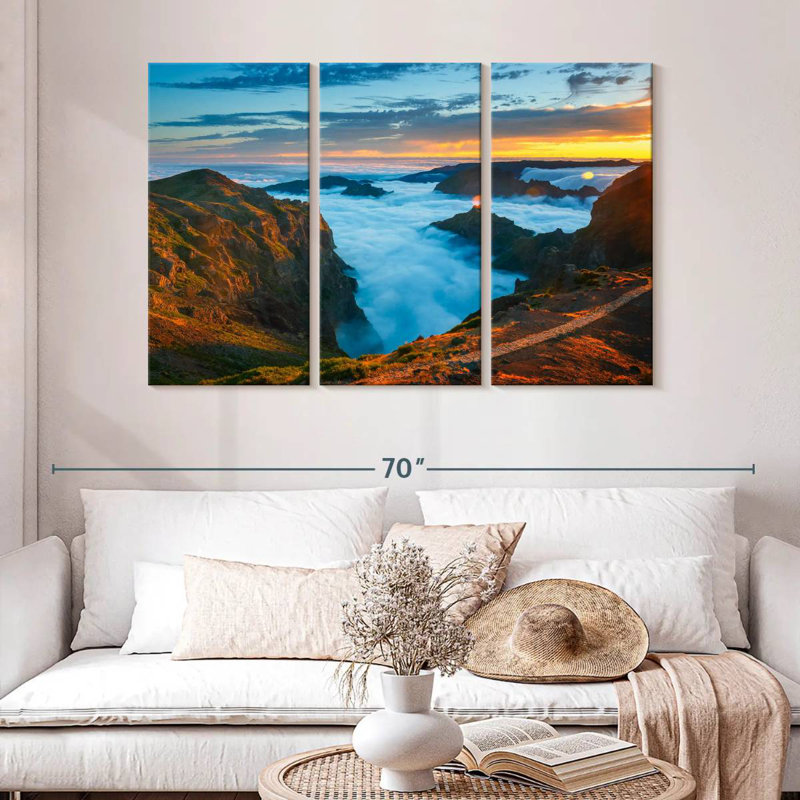 Sebbie Madeira Island Mountains, 32" H x 50" W