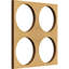 Wembley Decorative Fretwork Wood Wall Panels-70170348-70170352
