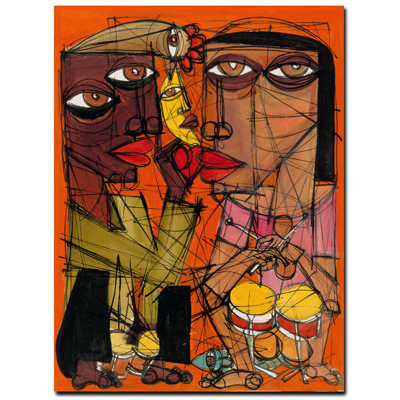 « con el fils » par dieguez, reproduction d’art sur toile