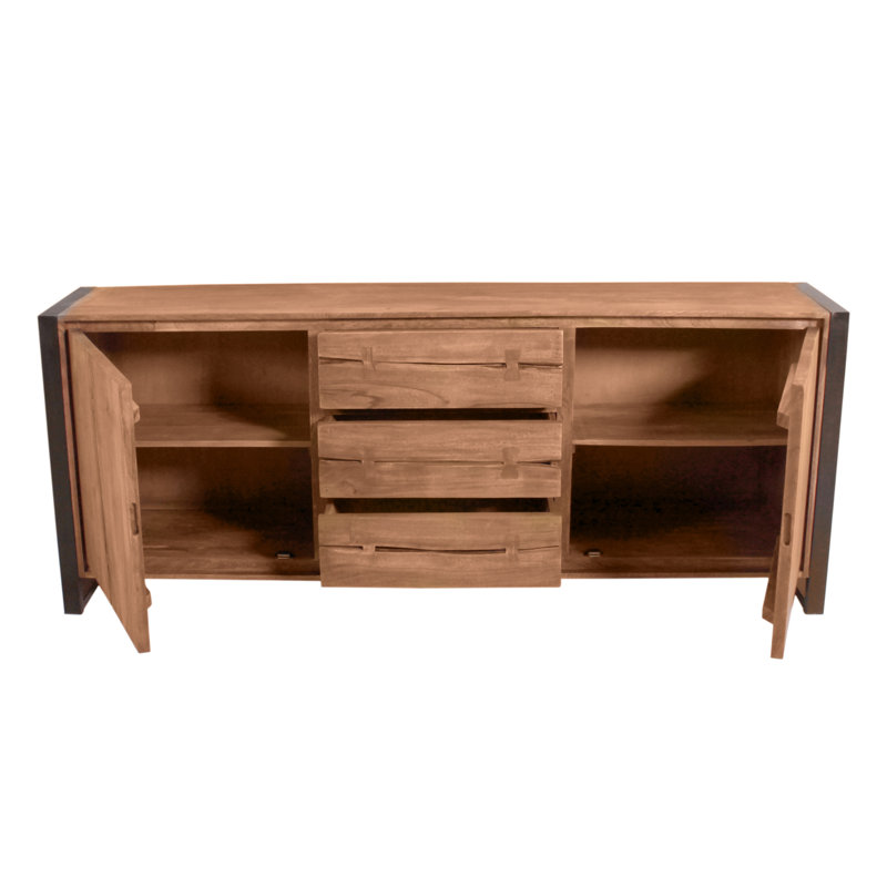 Ler 200cm Solid Wood Sideboard