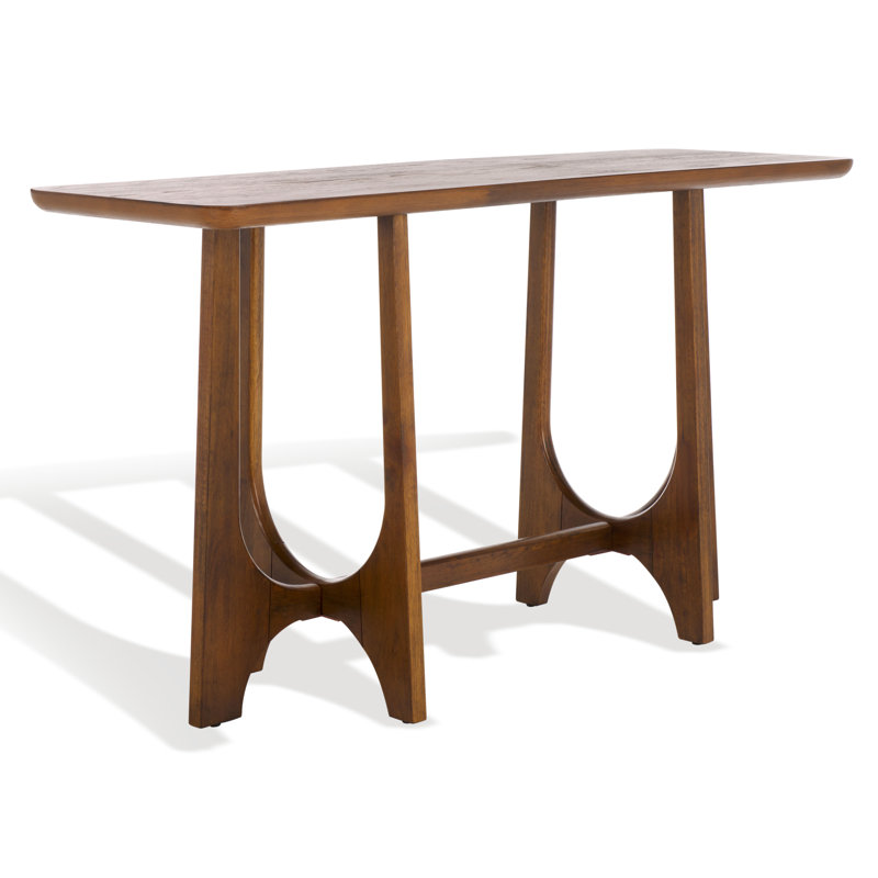 Aayanna 54'' Console Table, Medium Oak