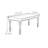 Cherry wood retro dining table-96727161