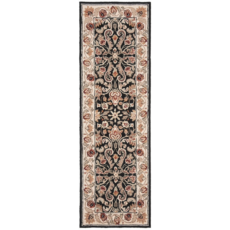 Harms Hand Hooked Performance Oriental Rug, Runner 2'6" x 8'