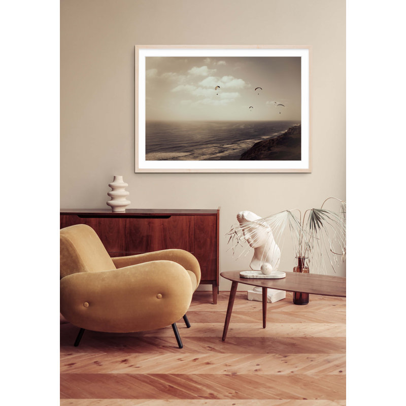 Paragliders, 29" H x 40" W, Black