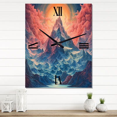Horloges murales «Wagesth Of The Mountain»