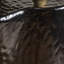 Dulcie End Table-Glossy Black Cast Aluminum