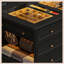 Commode de rangement 59,6 po