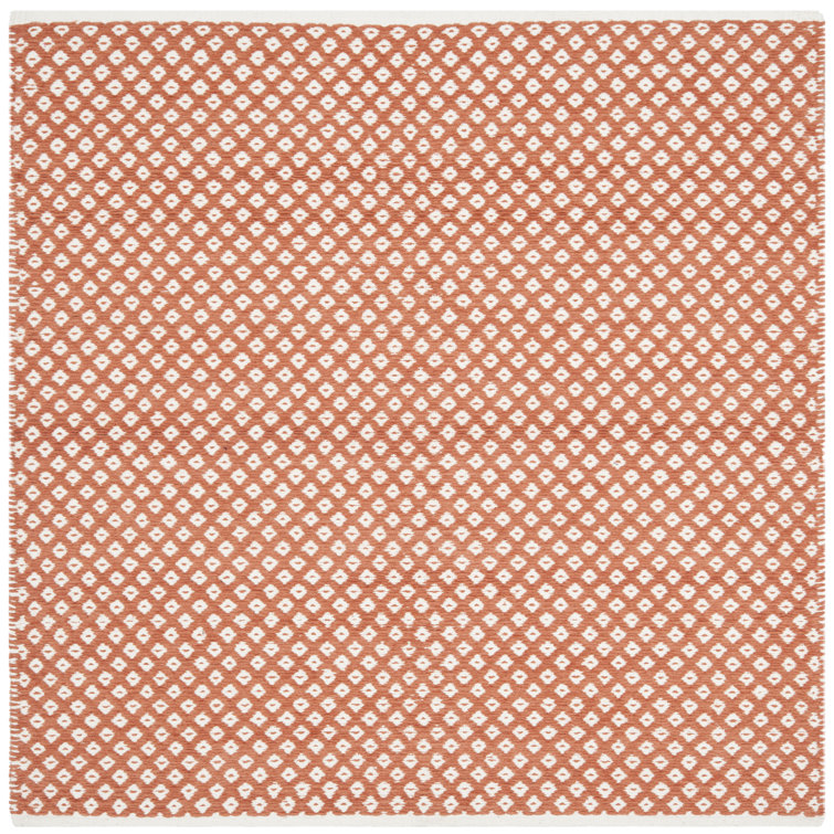 Mandeville Geometric Cotton Hand Woven Area Rug
