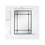 Stoke Metal Flat Mirror