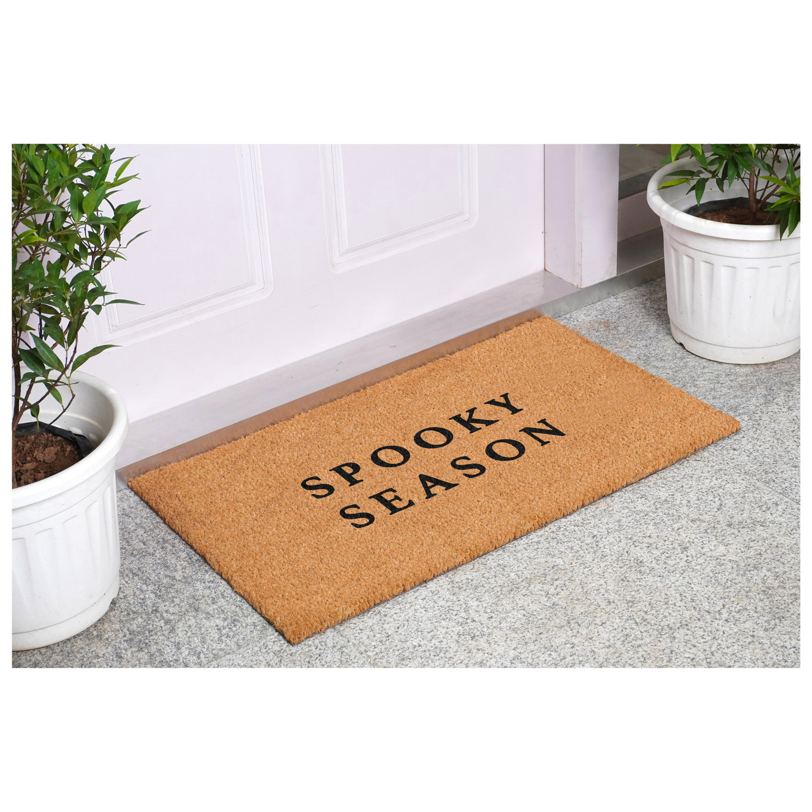 Spooky Season Doormat, 17" x 29", 17" W x 29" L