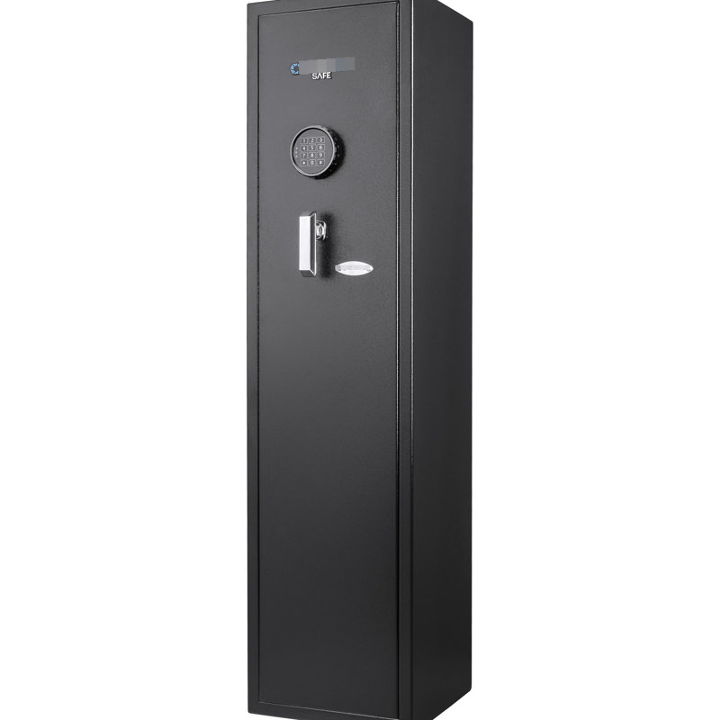 Approved Storage Safe 4.33 Cu Ft - Digital Keypad Lock. Accommodates Rifles, And Accessories. For Home Or Business Locations. Black Steel Construction Secure With Electronic Keypad. Spacious For &