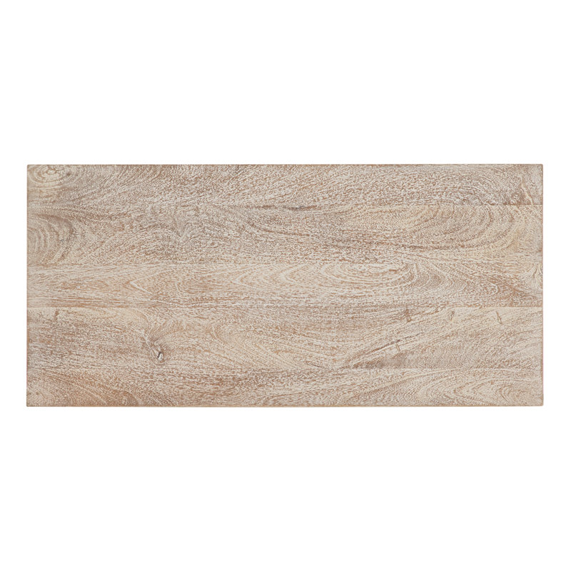 Chiseling Solid Wood Accent Cabinet