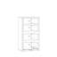 54.8 cm W Chest of 4 Drawers-1739381487