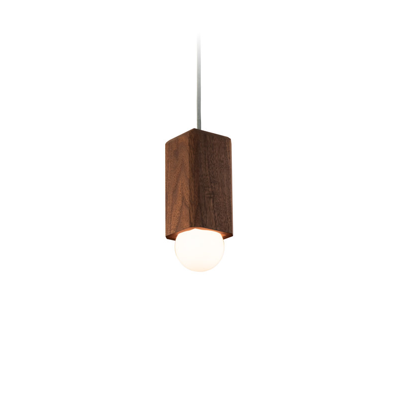 Cano 1 - Light Pendant, Walnut, Incandescent
