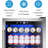 4.4 cuft 37 Bottle and 145 Can Single Zone Freestanding Wine and Beverage Refrigerator-79151621
