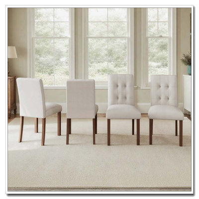 Dining Room Chairs with Back,Wooden Dining Chairs