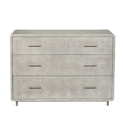 Calypso 3 Drawer 46" W Solid Wood Dresser