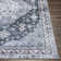 Tapis bleu marine oriental