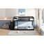 Lit simple superposé au-dessus avec 4 tiroirs pratiques et 3 tablettes pour la maison et le style-82035817-82035818