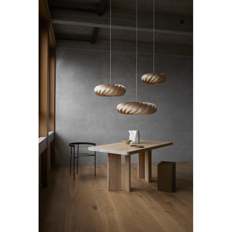 TR5 Pendant, Natural, 7.87" H x 23.62" W x 23.62" D