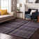 Premium Machine Washable Cerrito AMF548 Purple Rug