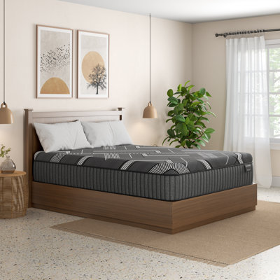 Matelas en mousse viscoélastique infusée de graphite Zeta Ice, 14 po