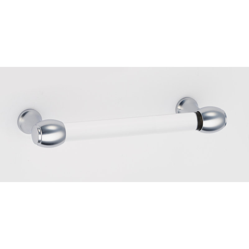 Royale Acrylic Bar / Handle Pull, Polished Chrome