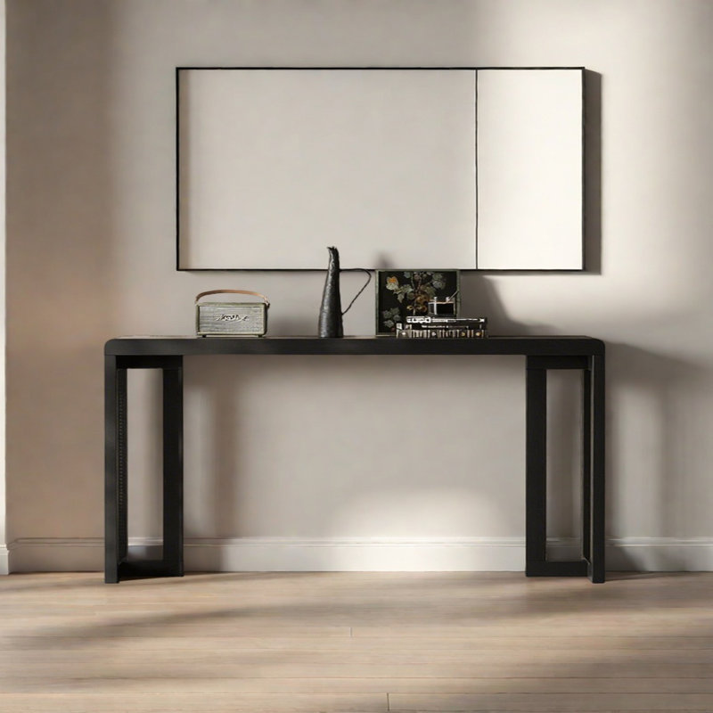 Console moderne minimaliste, H 29,53 po x l 62,99 po x P 13,78 po