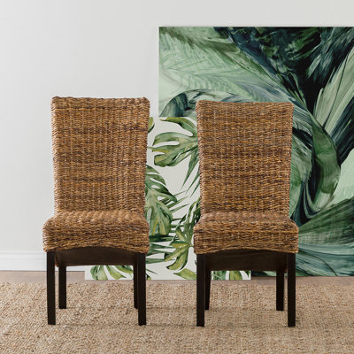 Jim Side Chair in Rattan Abaca