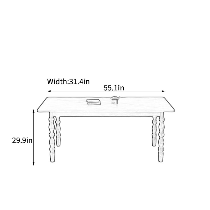 Gulshen, 29.9"H x 55.1"L x 31.4"W