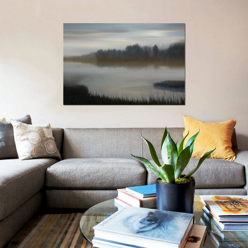 «Dawn», impression sur toile, H 18 po x l 26 po x P 1,5 po, Toile tendue, Pas de tapis