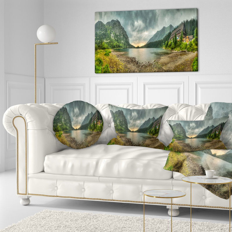 Coussin Schafer Landscape, Rectangulaire, 12 po x 20 po